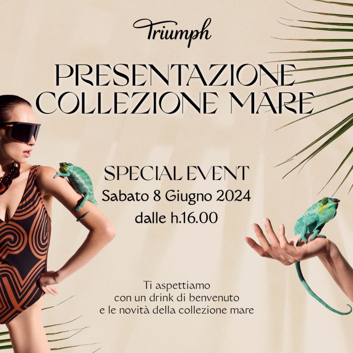 Presentazione Collezione Mare Triumph