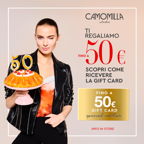 Promo CAMOMILLA – Ti regaliamo fino a 50 €