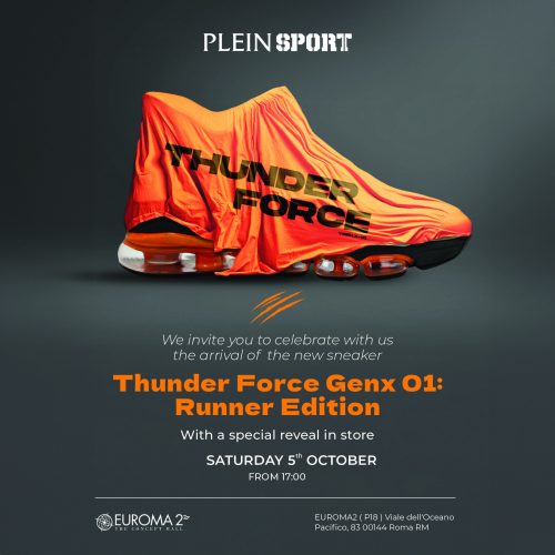 Evento Lancio esclusivo della nuova sneaker Thunder Force Genx 01: Runner Edition a Euroma2